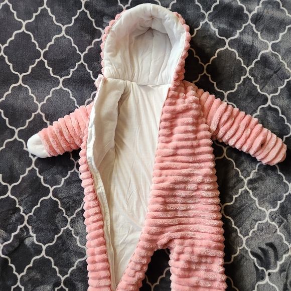 Baby Girl Winter Jumpsuit - Picture 5 of 5